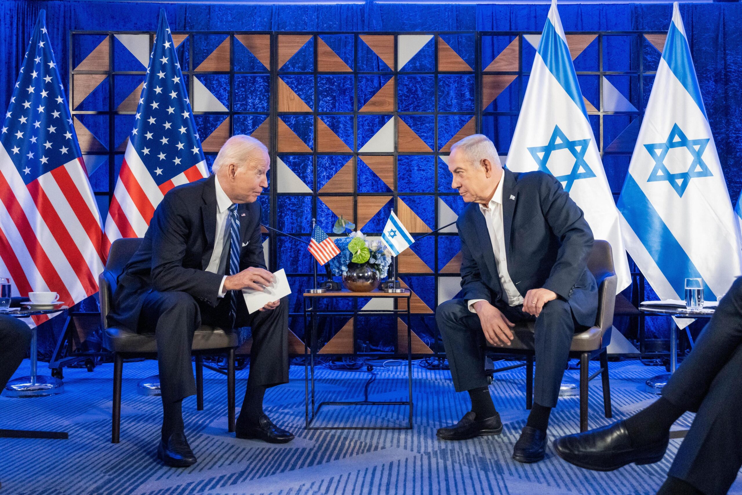 Prime Minister Netanyahu With Biden